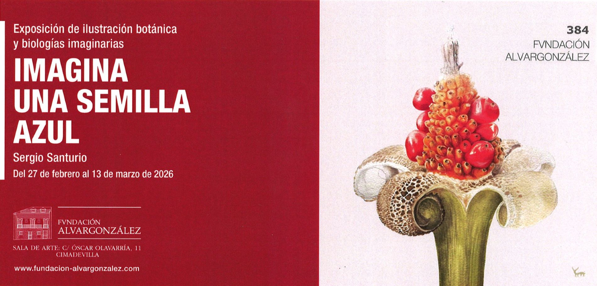 Imagina una semilla azul